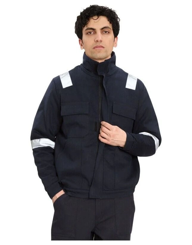 Berka 7/7 Gabardin Reflektörlü Kışlık İş Montu