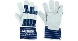 Starline E-026-MV Deri İş Eldiveni 12 Li Paket No:10