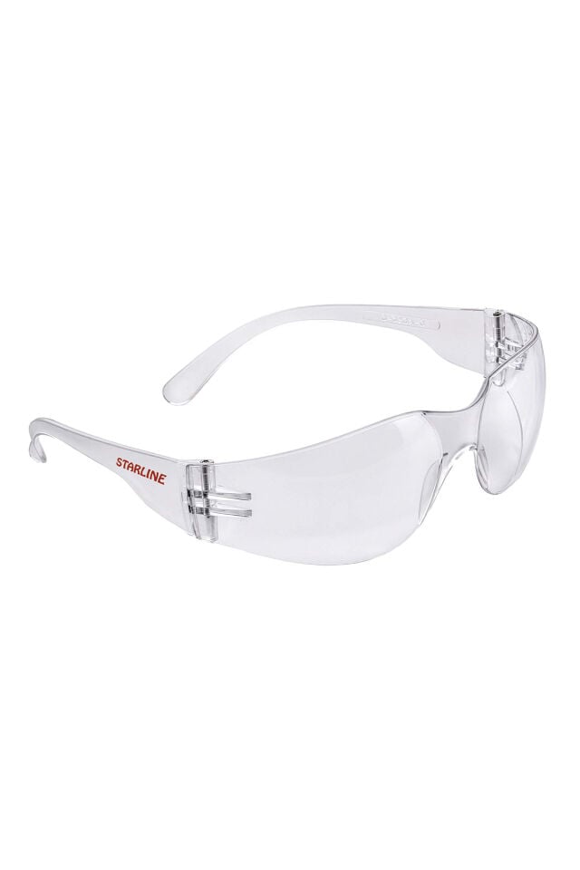 G-028-C Şeffaf Koruyucu Gözlük 6 Lı Paket