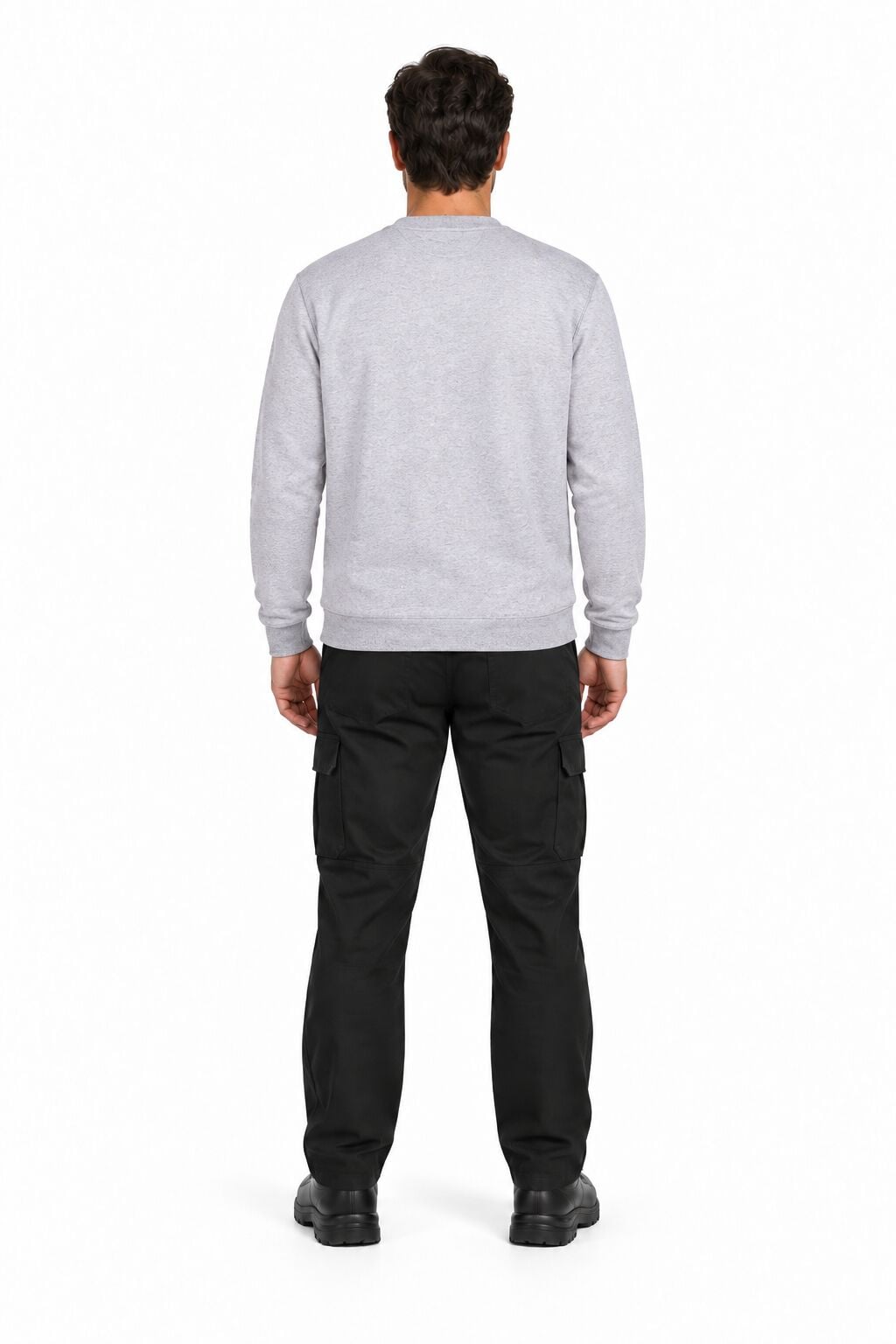 Coverpro WorkCore Gri Erkek İş Sweatshirtü XL