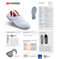 Mekap Slipper 210-01 S1 Beyaz - 2