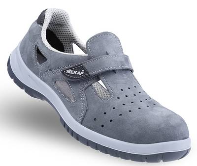 Mekap Jeriko 234-01 S1 Gri Sandalet